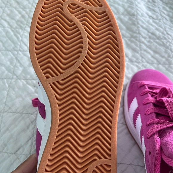 Adidas Pink Suede Sneakers - Picture 4 of 4